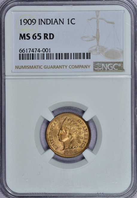 1909 Indian MS65RD