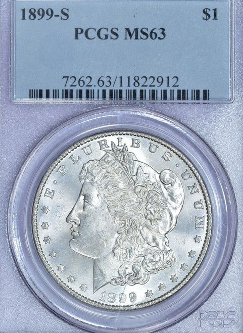 1899-S Morgan MS63