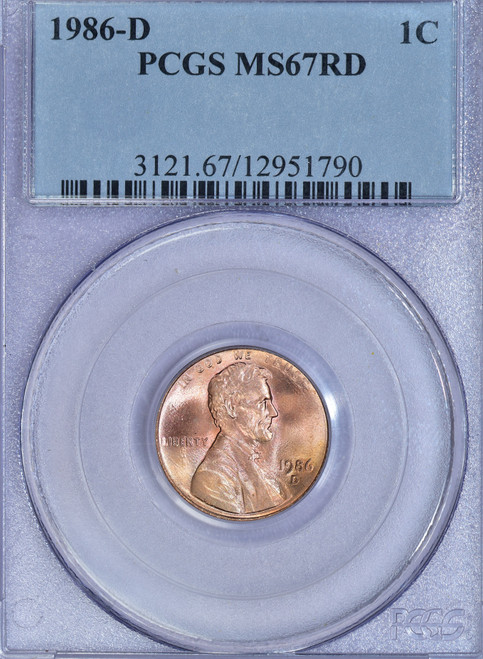 1986-D Lincoln MS67RD