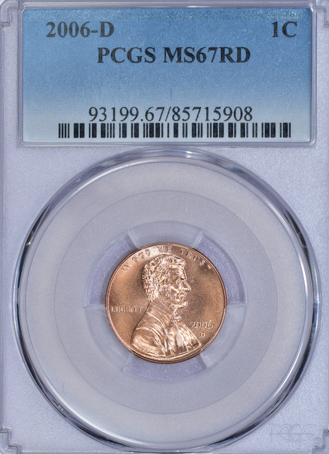 2006-D Lincoln MS67RD