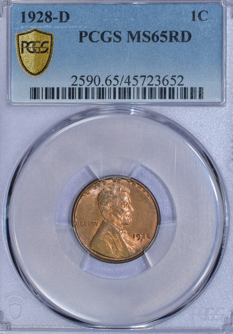 1928-D Lincoln MS65RD