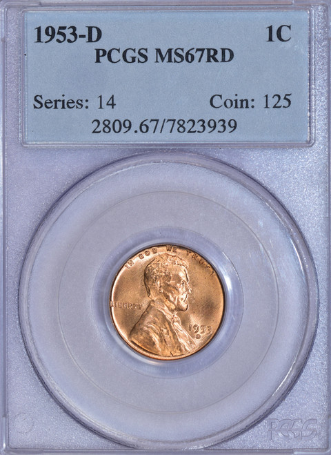1953-D Lincoln MS67RD
