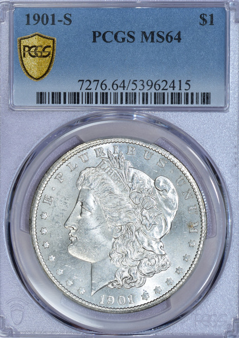1901-S Morgan MS64