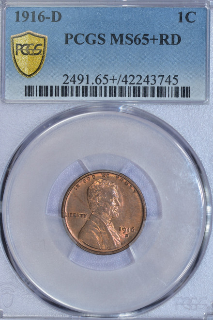 1916-D Lincoln MS65+RD