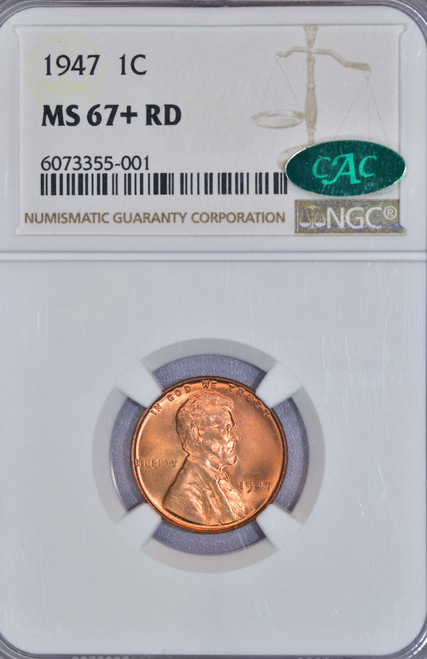1947 Lincoln MS67+RD CAC