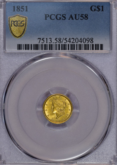 1851 $1 Gold