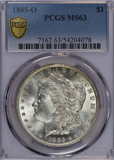 1885-O Morgan Dollar MS63