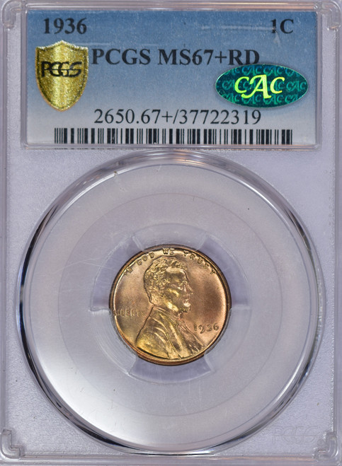 1936 Lincoln MS67+RD CAC