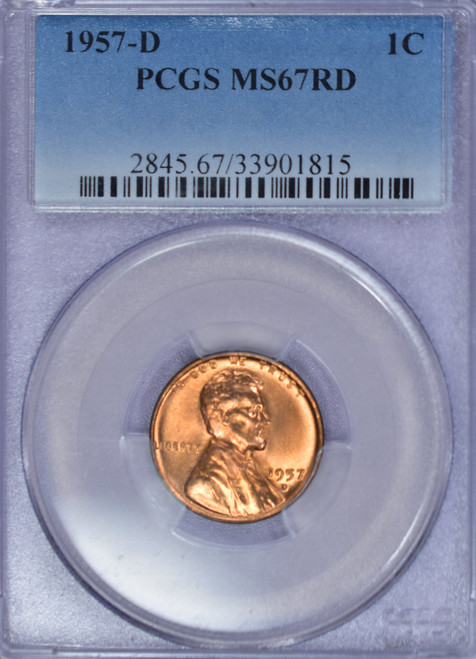 1957-D Lincoln MS67RD