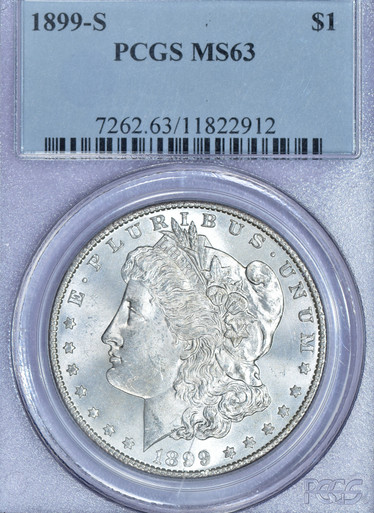 1899-S Morgan MS63