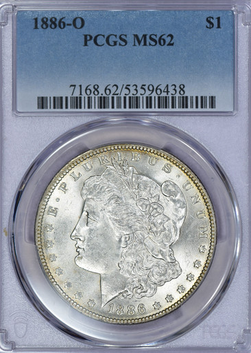 1886-O Morgan MS62