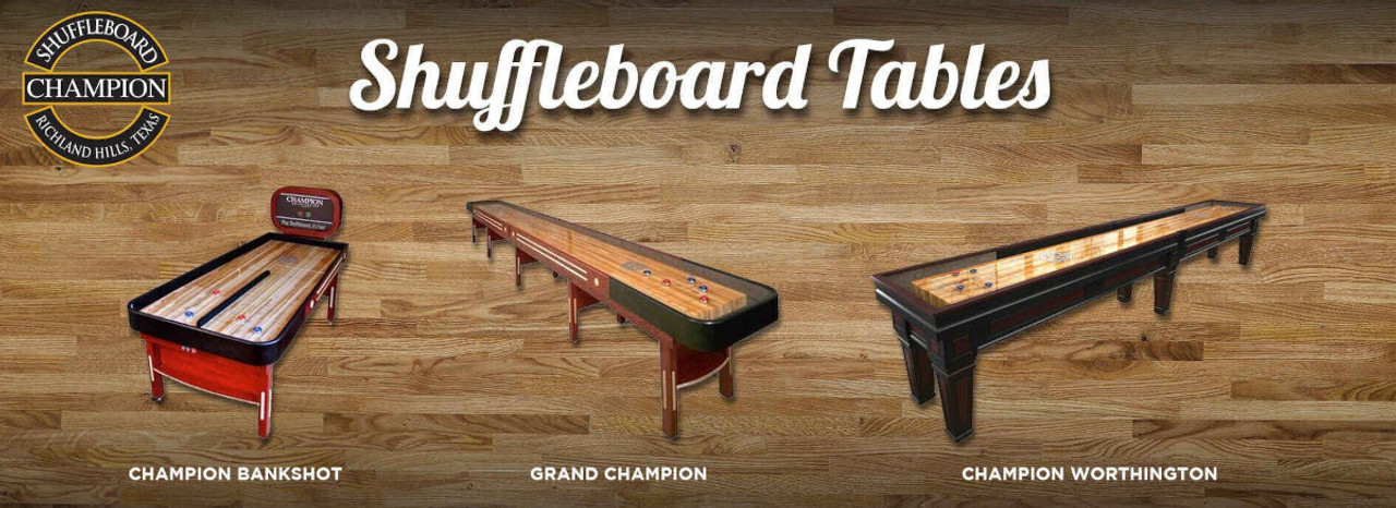 How Much Space Do You Need for a Shuffleboard Table?