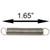 Data East/Sega flipper return spring 265-5029-02