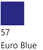 7' Euro Blue Felt - Championship Invitational