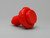 Pushbutton - no spring red
