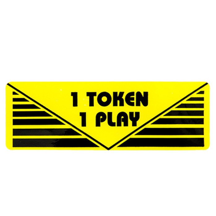 Suzohapp Label, 1 Token 1 Play 95-0723-1T