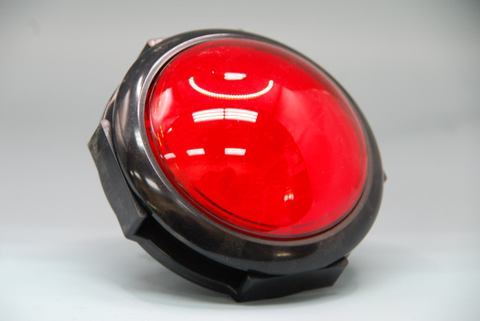 Push Button Jumbo Round (RED)