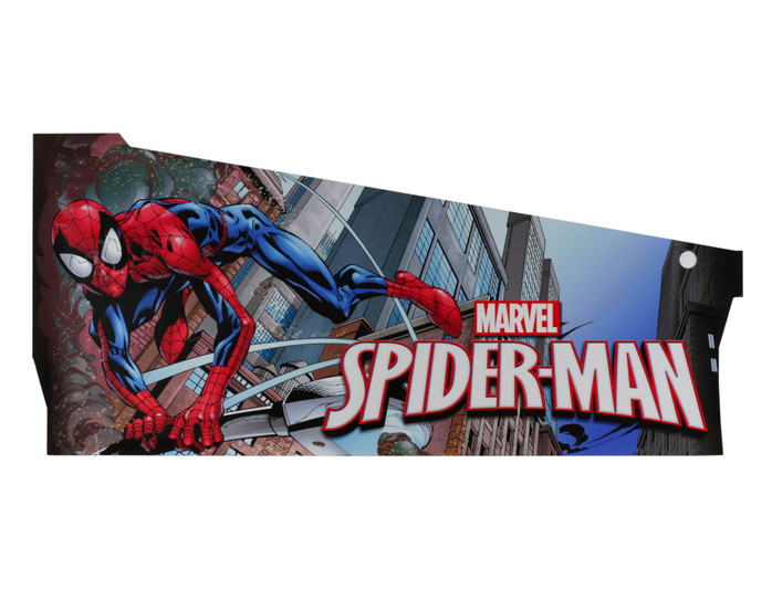 Left Cabinet Decal 820-71A0-03 - Spider-Man Vault Edition - Stern