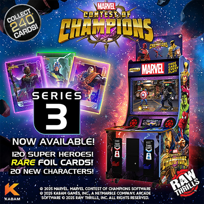 Raw Thrills Marvel Contest of Champions Cards, Series 3 999-00078-01