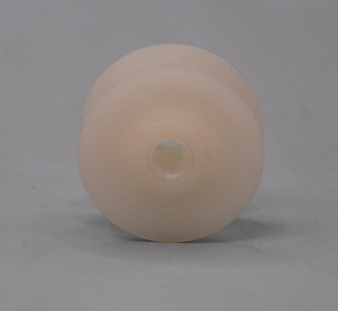 White plastic roller