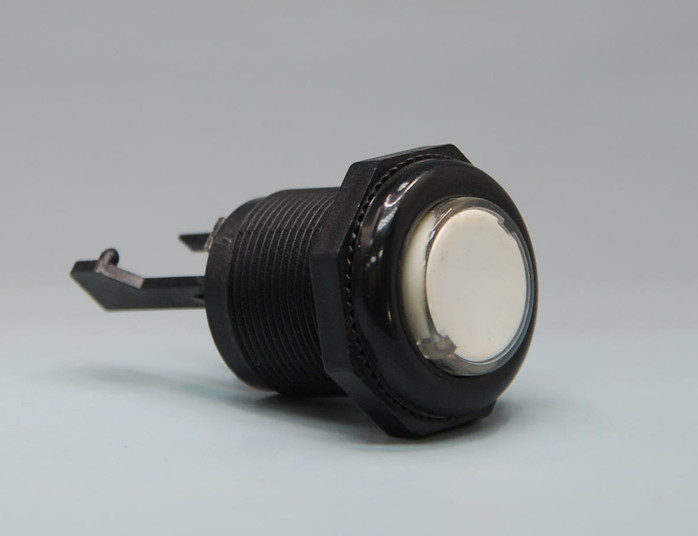 PushButton W/Micro Black w/Lens