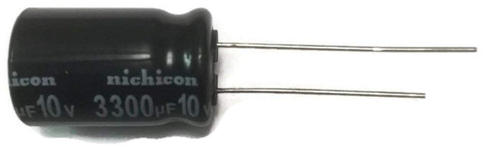 20% Radial Electrolytic Capacitor 3300uF 10V