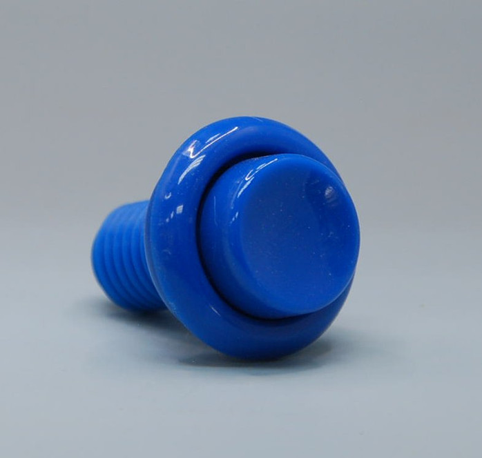 Blue Flipper Button 1-3/8