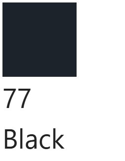 7' Black Felt - Championship Invitational