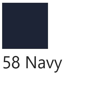 8' Navy Felt - Championship Invitational