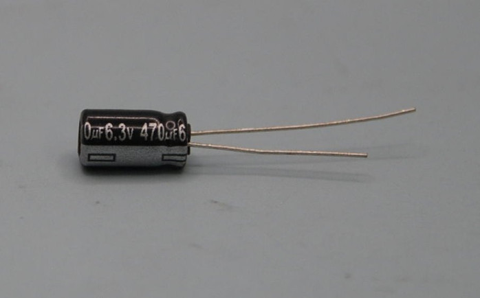 470uF 6.3V Series 6.3x11mm 6.3V470uF Aluminum Electrolytic Capacitor