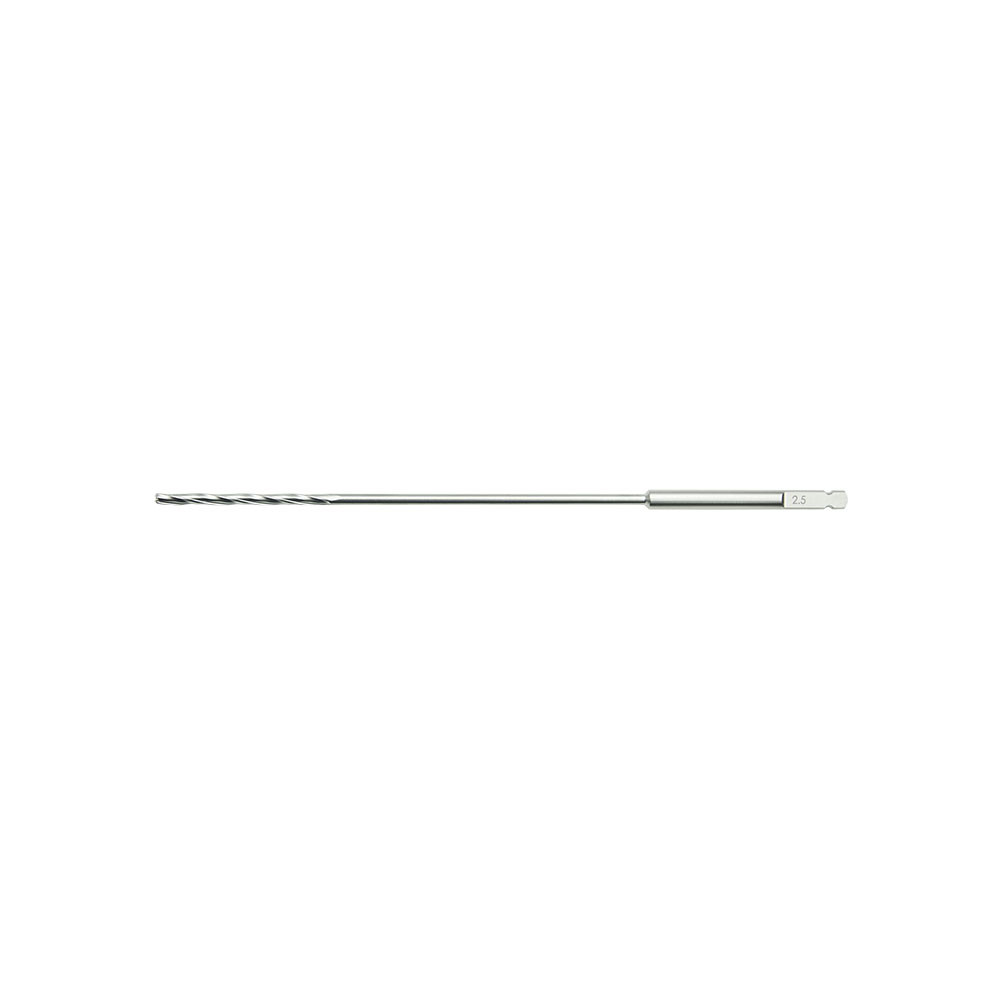 Product VOI 2.5mm Cannulated Quick Coupling Drill Bit, 0.045 Wire - (110.0mm Working L.) | CAN 2.5 160 QCK Image