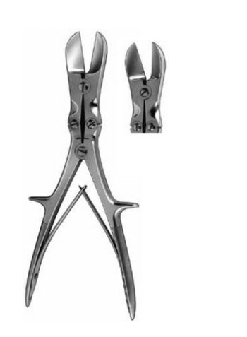 Product Vet Spectrum Pinces coupantes osseuses Stille-Liston, 10,75 po (27 cm), angulées, double action Image