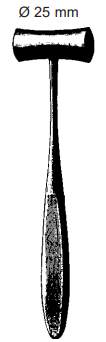 Product Vet Spectrum Lucae Mallet, 7.5", 25mm Head, 260 grams | SAH.702722 Image