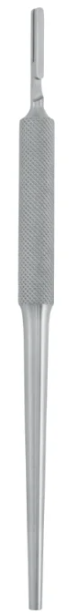 Product Vet Spectrum Siegel Scalpel Handle, 5.75" (14.5cm), Round Handle, Straight | SAH.708205 Image
