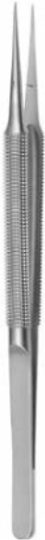 Product Vet Spectrum Microsurgery Forcep, 6" (15cm), Straight, Tying Plateau, 0.5mm Tip | SAH.720577 Image