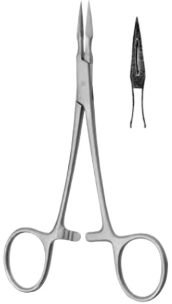Product Vet Spectrum Stieglitz Splinter Forcep, 5.25" (13.5cm), Straight | SAH.722666 Image