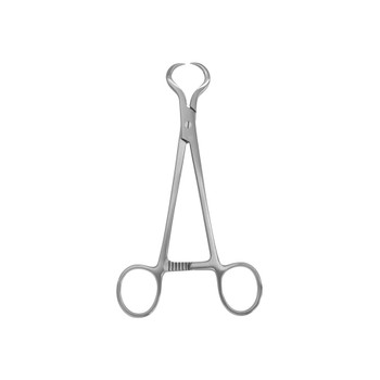Product Vet Spectrum Lewin Bone Holding Forcep, 6.75" (17cm), Straight, Angled Jaws | SAH.741102 Image