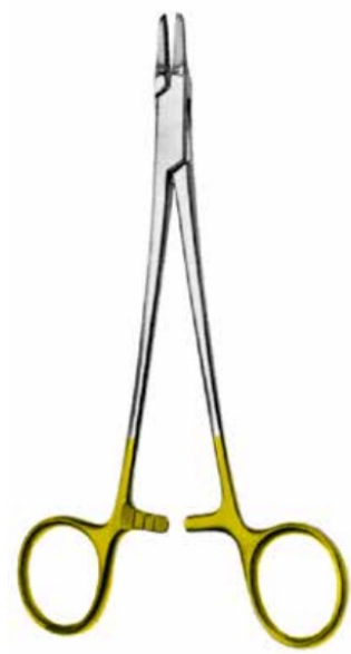 Product Vet Spectrum Ryder French Needle Holder, 6.25" (16cm), 1.6mm Tip Width, TC | SAH.760223 Image