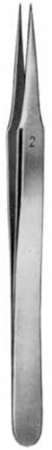 Product Vet Spectrum Pinces de joaillier style suisse, 4,75 po (12 cm), droites, Style #2, 0,3 mm pointes extra fines Image