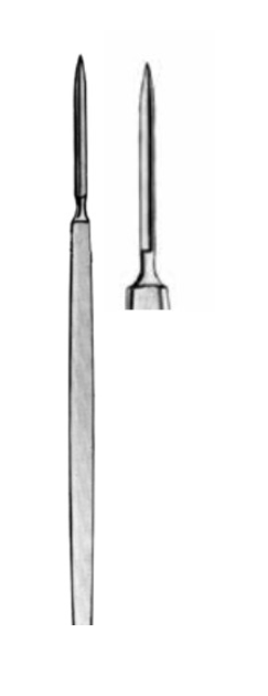 Product Vet Spectrum Graefe Knife, 5" (13cm), Medium, Size 1 | SAH.780077 Image