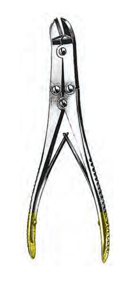 Product Spectrum Pin Cutter, 10.5" (22cm), Side Cuting, Angled, Cuts Up To 0.8" (2.2mm), Double Action, TC | SAH.99-143 Image