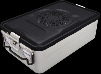 Product Vet Spectrum EverGreen 3/4 Standard Sterilization Container Lid, Black | SAH.K63345 Image