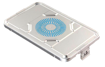 Product Vet Spectrum EverGreen 3/4 Standard Sterilization Container Lid, Grey (PLASMA MODEL) | SAH.K6340PL Image