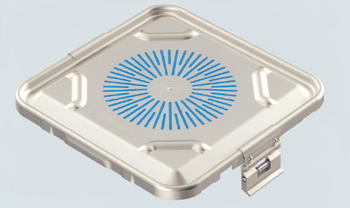 Product Vet Spectrum EverGreen 1/2 Standard Sterilization Container Lid, Grey (PLASMA MODEL) | SAH.K6630PL Image