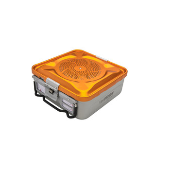 Product Vet Spectrum Ensemble de départ EverGreen contenant de stérilisation 1/2 standard, court 310 mm x 280 mm x 110 mm, jaune Image