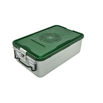 Product Vet Spectrum Ensemble de départ EverGreen contenant de stérilisation 3/4 standard, haut 475 mm x 285 mm x 150 mm, vert Image
