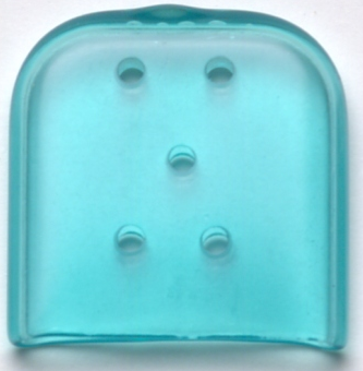 Product Spectrum Osteotome Guard 1" X 1" (25x25mm), Vented (50/PKG) | SAH.V-1 Image