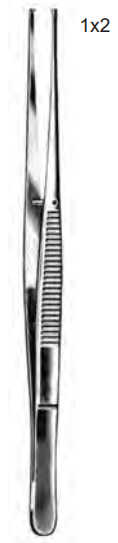 Product Spectrum Semken Tissue Forcep, 6in (15.5cm), 1x2 Teeth | SAH.30-2316 Image
