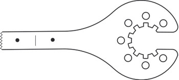 Product Aesculap Saw Blade W/Star Coupl.25/5/0.5/0.5mm | GC604R Image
