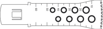 Product Aesculap Saw Blade Rapid Action 65mm x 26mm x 0.9mm | GE253R Image